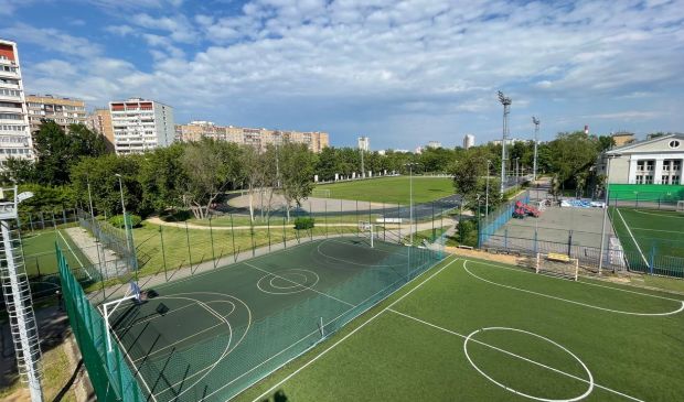 Фотография Баскетбольная площадка на Стадионе 