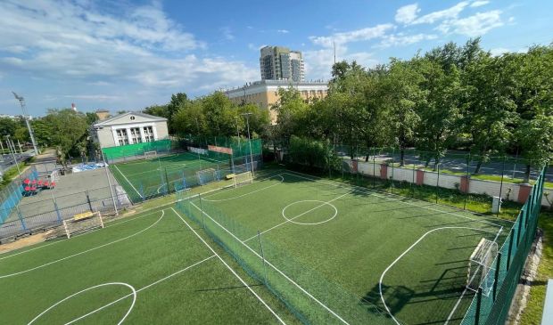 Фотография Поля для мини-футбола на стадионе «Энергия» (21х34, поле -3,4)