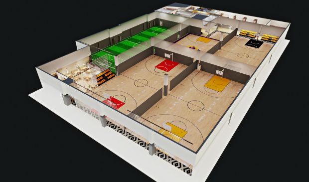 Фотография Универсальный зал Campus-Hoops №4 24x16