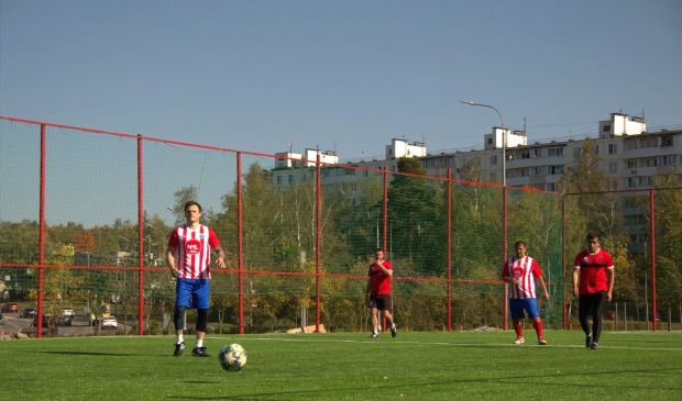 Фотография Футбольная площадка 
