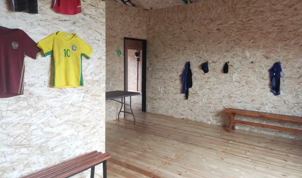 Фотография Футбольная площадка 