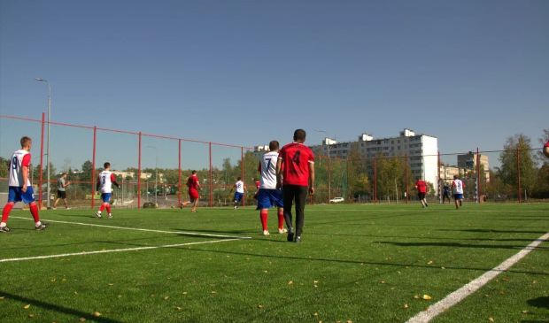 Фотография Футбольная площадка 