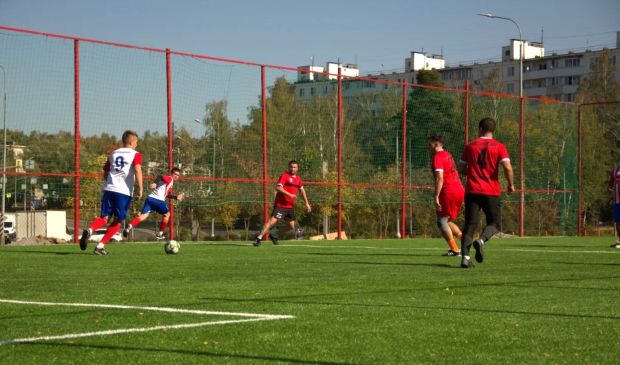 Фотография Футбольная площадка 