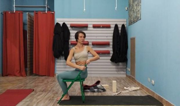 Фотография Зал для занятия йогой 