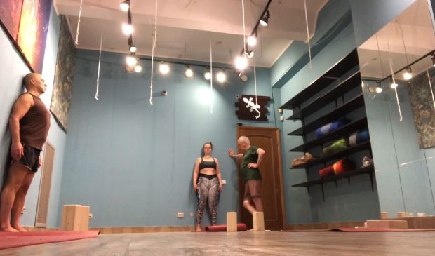 Фотография Зал для занятия йогой 