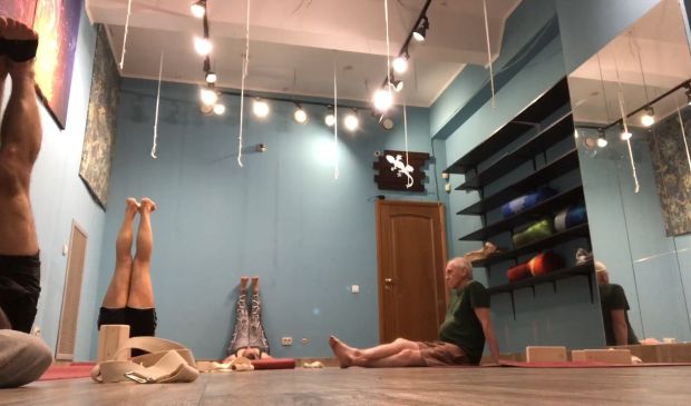 Фотография Зал для занятия йогой 