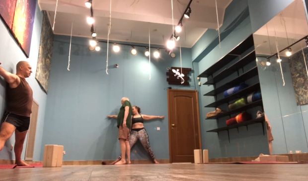 Фотография Зал для занятия йогой 