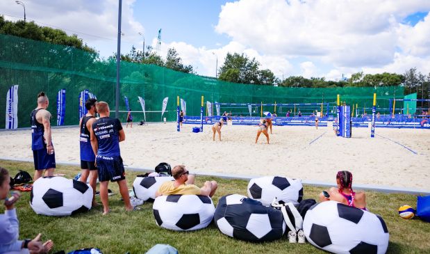 Фотография Открытые корты для пляжных видов спорта 