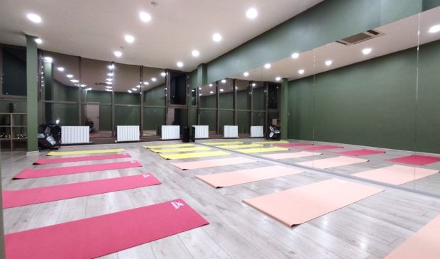 Фотография Зеленый танцевальный зал 50 кв.м. 