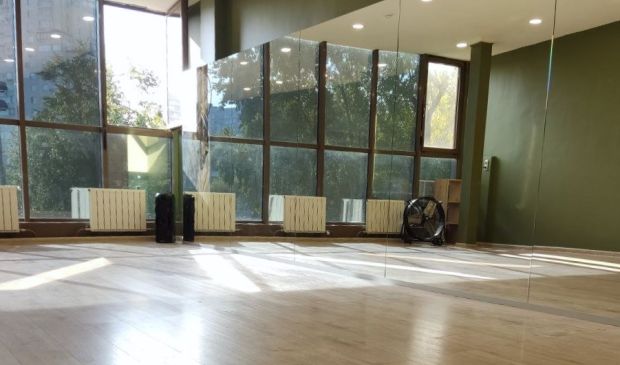 Фотография Зеленый танцевальный зал 50 кв.м. 