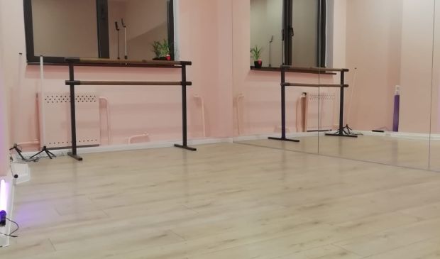 Фотография Розовый зал для индивидуальных занятий 20 кв.м.