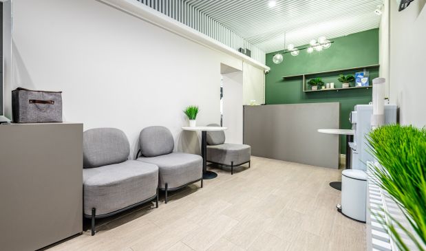 Фотография Зал 60 кв.м. с реформерами в студии пилатеса 