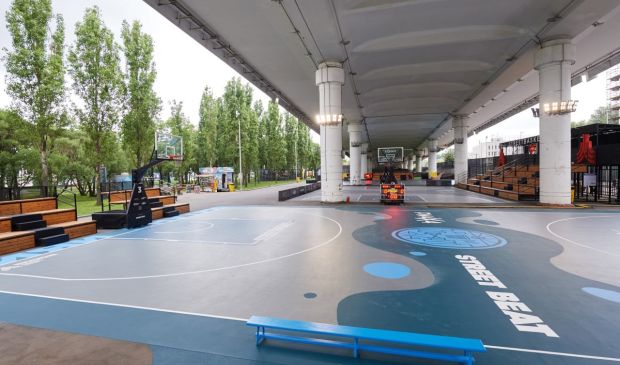 Фотография Баскетбольные площадки «Под Мостом» 