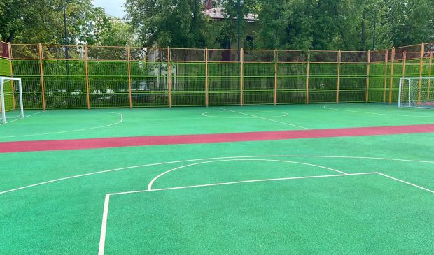 Фотография Площадка для мини-футбола и стритбола на Римской