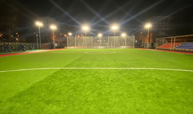 Фотография Футбольное поле на Воробьевых горах