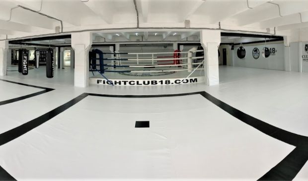 Фотография Зал с рингом 600 кв. м (зал 5) в клубе единоборств и фитнеса 