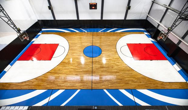 Фотография Территория мяча. Площадка 28х15 для баскетбола и мини-футбола