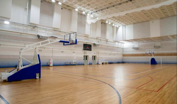 Фотография Большой тренировочный зал волейбольной арены 