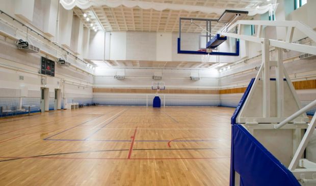 Фотография Большой тренировочный зал волейбольной арены 