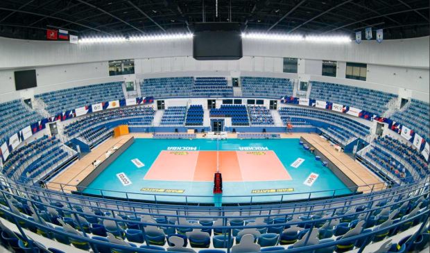 Фотография Центральная спортивная арена волейбольной арены 