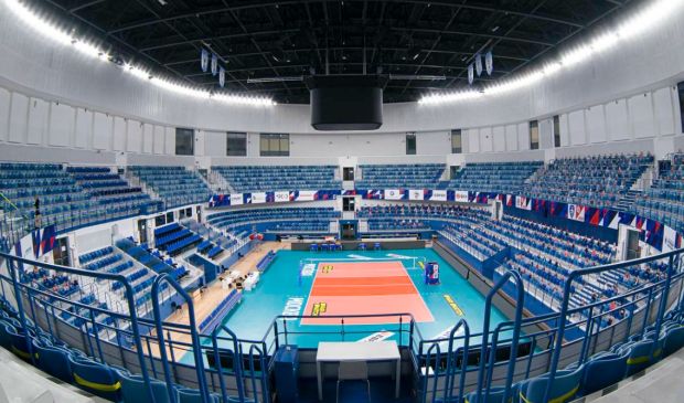 Фотография Центральная спортивная арена волейбольной арены 