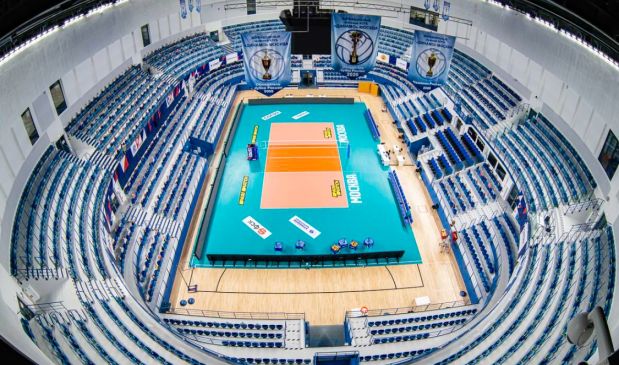 Фотография Центральная спортивная арена волейбольной арены 