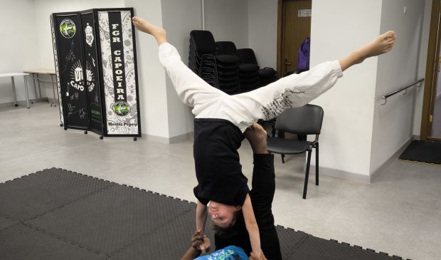 Фотография Капоэйра на Шаболовке с мастером из Бразилии в Школе капоэйры FGR