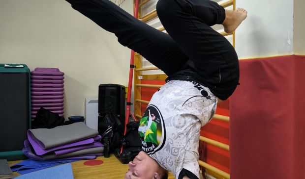 Фотография Капоэйра в г.Московский с мастером из Бразилии в Школе капоэйры FGR