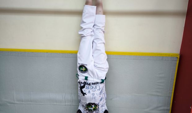 Фотография Капоэйра в г.Московский с мастером из Бразилии в Школе капоэйры FGR