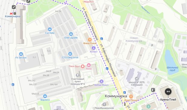 Фотография Открытые теннисные корты грунт «Arena Play» Коммунарка 