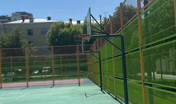 Фотография Площадка для мини-футбола и стритбола на Римской