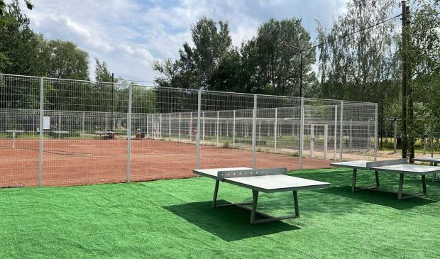 Фотография Корт для большого тенниса (грунт) 