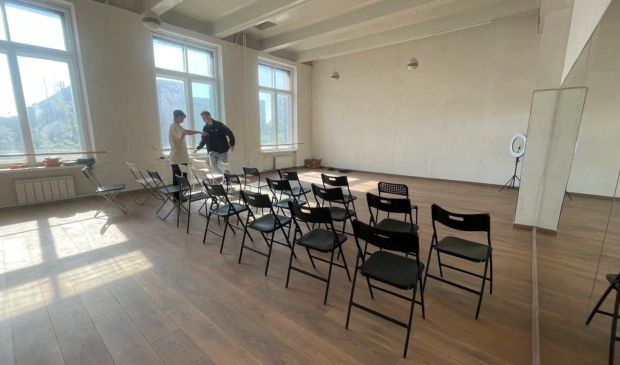 Фотография Зал 65 кв.м. танцевальный/балетный 