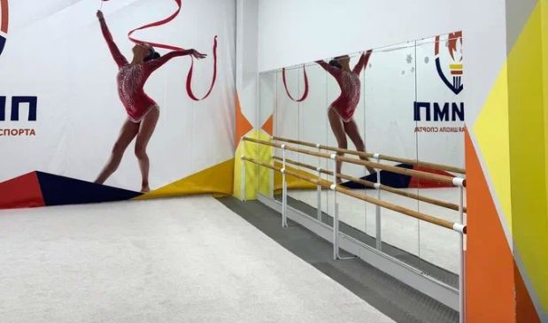 Фотография Гимнастический зал в Федеральной школе спорта «Олимп»