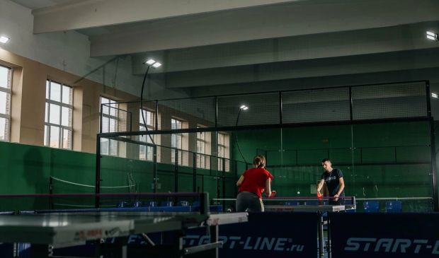 Фотография Столы для настольного тенниса «КОРТЫ СЕТКИ»