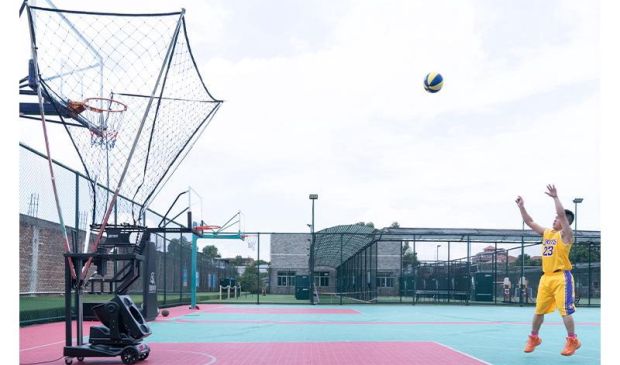 Фотография Баскетбольная пушка