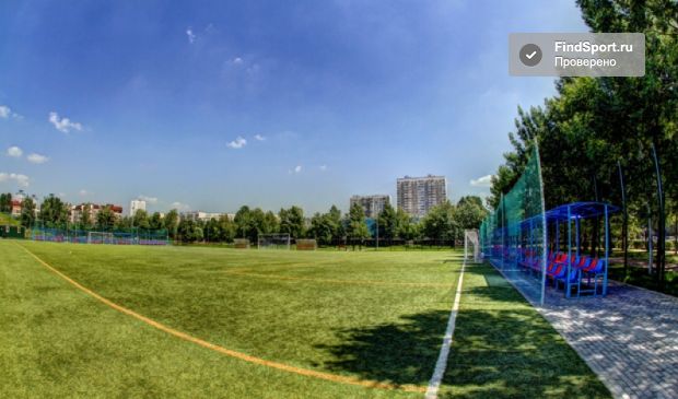 Фотография Футбольное поле в парке 