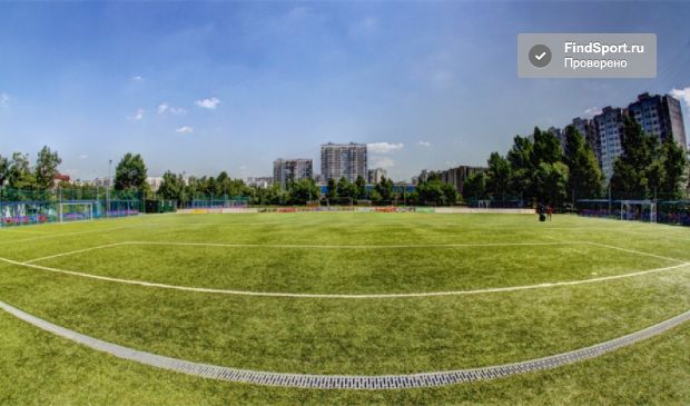 Фотография Футбольное поле в парке 