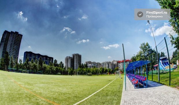 Фотография Футбольное поле в парке 