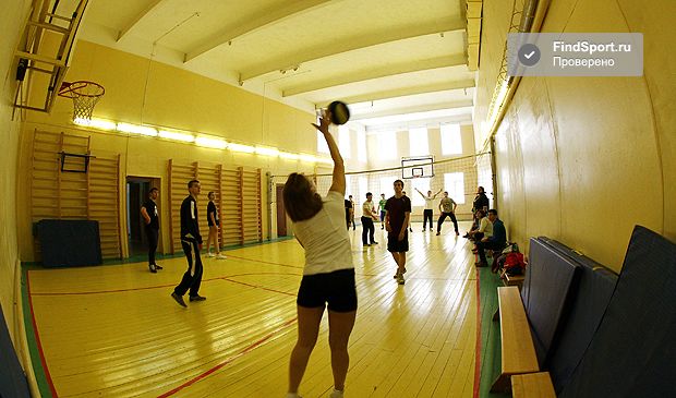 Фотография Волейбольно-баскетбольный зал на Бауманской