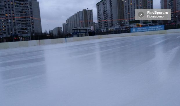 Фотография Хоккейная площадка в парке Артема Боровика