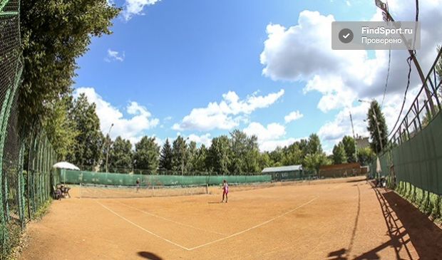 Фотография Открытые теннисные корты на стадионе 