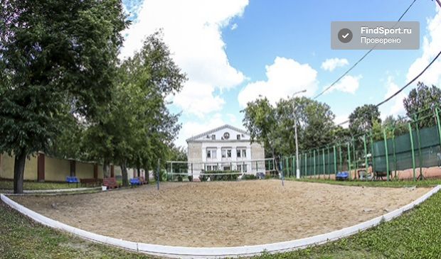 Фотография Площадка для пляжного волейбола на стадионе 