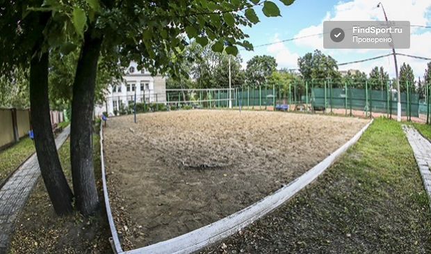 Фотография Площадка для пляжного волейбола на стадионе 