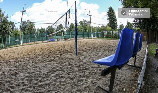 Фотография Площадка для пляжного волейбола на стадионе 