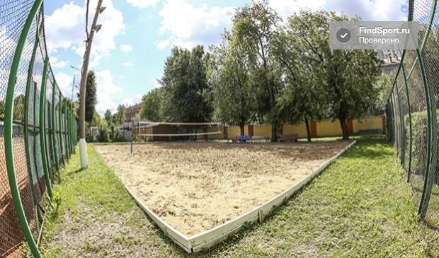 Фотография Площадка для пляжного волейбола на стадионе 