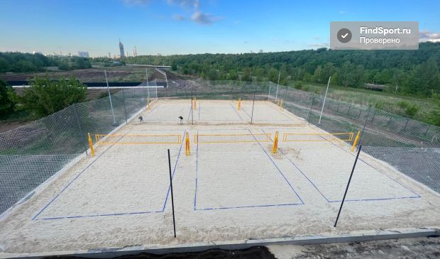 Фотография Площадки для пляжного волейбола (женская сетка) Академии Будущего «Терехово»